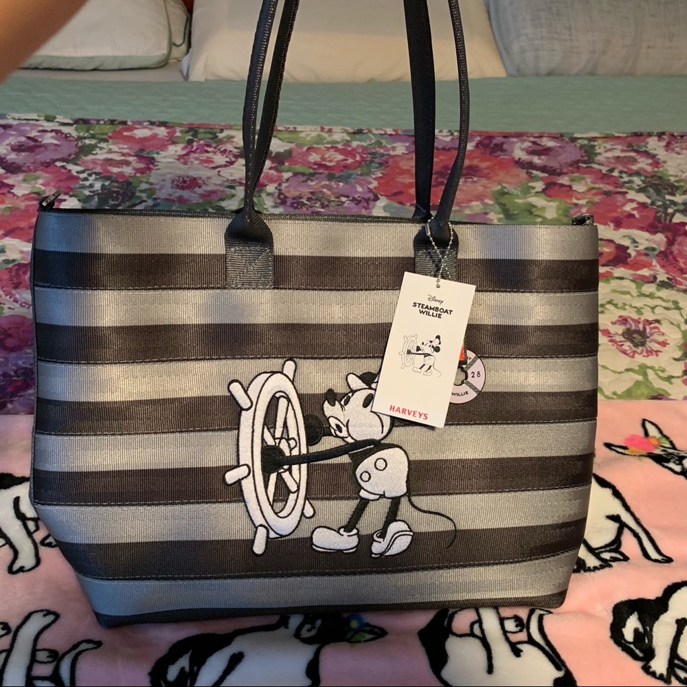 NWT and signed Harvey’s Disney Steamboat Willie